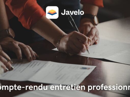 Compte-rendu entretien professionnel